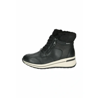 Afbeelding van Caprice Elegante WARM GEFÜTTERTMIT CAP Airmot FB Snowboots, Dames, Maat: 40, Black comb i Schoenen