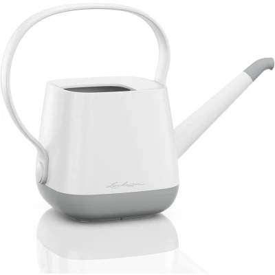 Afbeelding van Lechuza Yula Gieter 1.7 ltr Satijnwit / Grijs