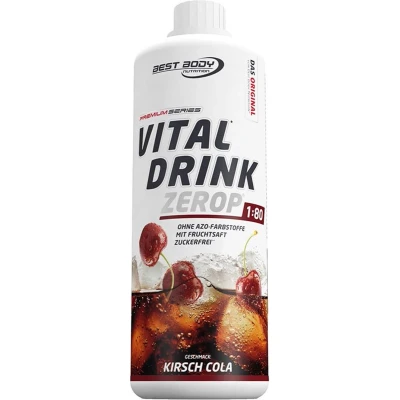 Afbeelding van Best Body Nutrition Low Carb Vital Drink 1000ml Cherry Cola