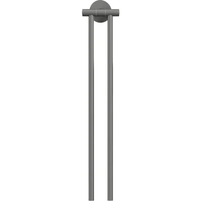 Afbeelding van tesa MOON GREY Handdoekhouder 2 handdoekstangen Lijm Metaal