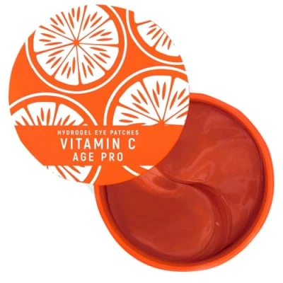 Afbeelding van Victoria Beauty Vitamine C hydrogel oog zone pads 60 stuks van 1,5 g