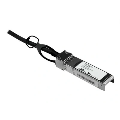 Image de StarTech.com Cisco Compatible C?ble r?seau passif QSFP+ 40 GbE ? connexion directe twinax en cuivre Cordon Infiniband 56 Gb/s câble à attache 5 m