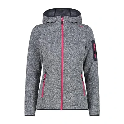 Afbeelding van Cmp Jacket 3h19826 Fleece Met Capuchon Grijs 2XL Vrouw