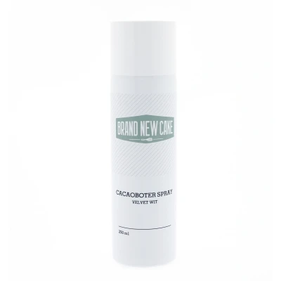 Afbeelding van BrandNewCake Cacaoboter spray Velvet Wit 250ml