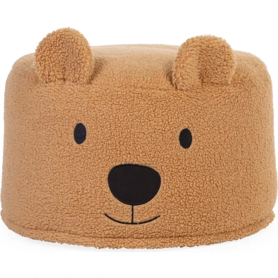 Afbeelding van Childhome Teddy collection Beer Poef Beige 40cm