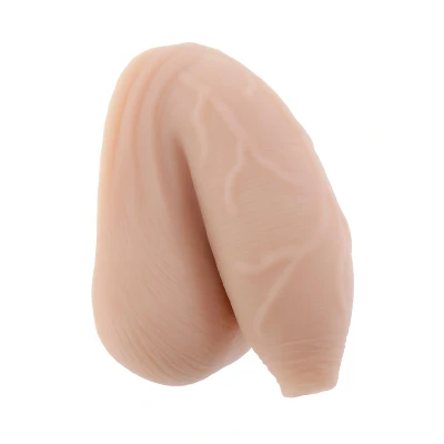 Afbeelding van Realistische Dildo Onbesneden Packer Lichte Huidskleur