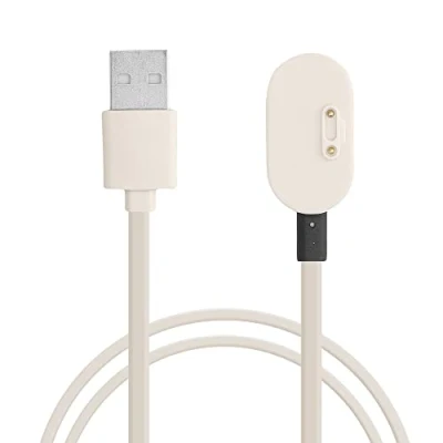 Afbeelding van kwmobile USB oplaadkabel geschikt voor imoo Watch Phone Z6 / Z1 kabel Laadkabel smartwatch in wit