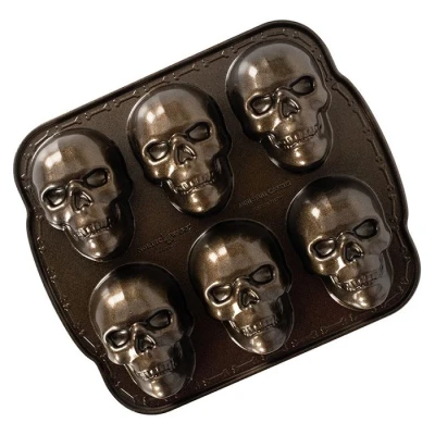 Afbeelding van Nordic Ware Mini Doodshoofdjes Bakvorm