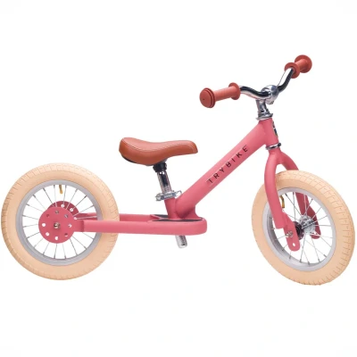 Afbeelding van Trybike 2 wielen staal Vintage Rose (30TBS PNK VIN)