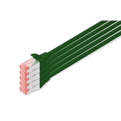Afbeelding van Cat6 sFTP netwerkkabel 10 meter Groen