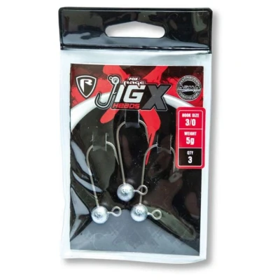 Afbeelding van Fox Rage Jig Head X3 5 g Size 2/0