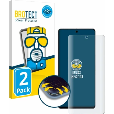 Afbeelding van BROTECT Screenprotector voor Google Pixel 7 Pro Folie Beschermfolie matte volledig dekking (2 Stuks)