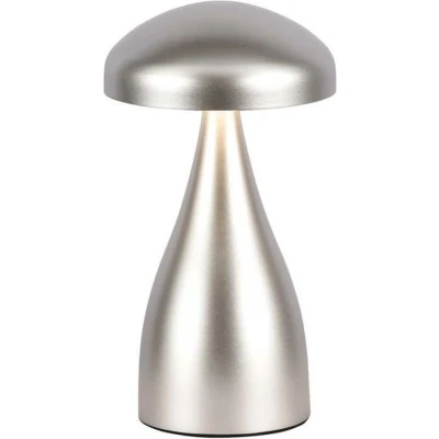 Afbeelding van V TAC VT 1041 CG Gouden Oplaadbare tafellamp Champagne IP20 1W 55 Lumen 3IN1