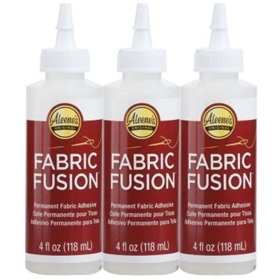 Afbeelding van Aleene&#039;s Stoflijm Fabric Fusion Permanent Adhesive 118ml 3 stuks