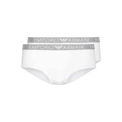 Afbeelding van Emporio Armani Cheeky 2 PACK Onderbroeken, Dames, Maat: Large, Bianco