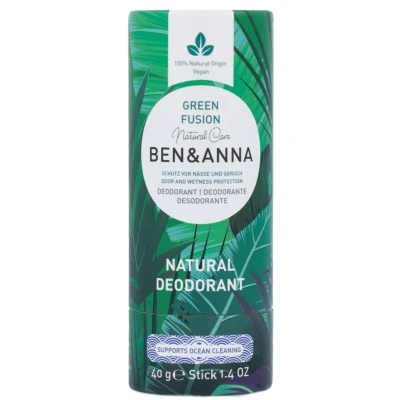 Afbeelding van Deodorant Green Fusion Ben &amp; Anna Natuurlijk en Vegan 40gr
