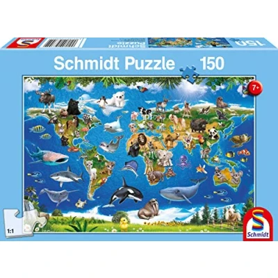 Afbeelding van Schmidt Spiele Puzzel Lococo dierenwereld, kinderpuzzel, standaard, 150 stukjes, 56355
