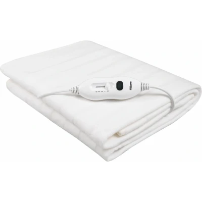 Afbeelding van Warmtedeken 1 persoons Tristar BW 4751 Elektrische deken Warmte elektrisch 150x70 cm 3 warmteinstellingen Geschikt voor wasmachine Wit