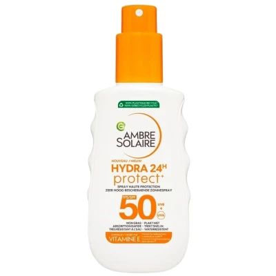 Afbeelding van 6x Garnier Ambre Solaire Hydra 24 Protect Zonnebrandspray SPF 50 150 ml