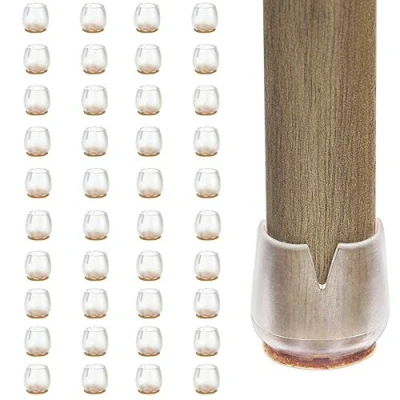 Afbeelding van ✮Frans merk✮ CZ Store® stoelpoot40 stuks✮✮Levenslange garantie✮✮ viltpoot12 16MMSilicone stootkussen voor meubels/stoelen/meubels anti kras stoelpoot parketbescherming