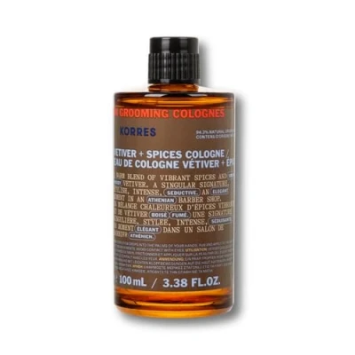 Afbeelding van Korres Athenian Grooming Eau de Cologne Vetiver + ÉPICES cologne, Heren, Maat: 100 ml,