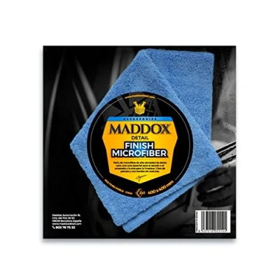 Afbeelding van Maddox Detail Finish Microvezel, 40 x cm, microvezel auto voor je voertuig, dubbelzijdig drogen en reinigen, hoge dichtheid pluisvrij, de autoreinigingsset