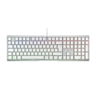 Afbeelding van CHERRY XTRFY TAS MX 3.1 RGB met snoer (DE) MX2A Bruin w (NL, Bedraad), Toetsenbord, Wit