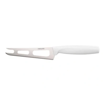 Afbeelding van Fiskars Kaasmes, Totale lengte: 24 cm, Staal/Plastic, Wit, Functional Form, 1015987