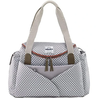 Afbeelding van Béaba Verzorgingstas &#039;Sydney&#039; II PLAY PRINT Grey/Coral