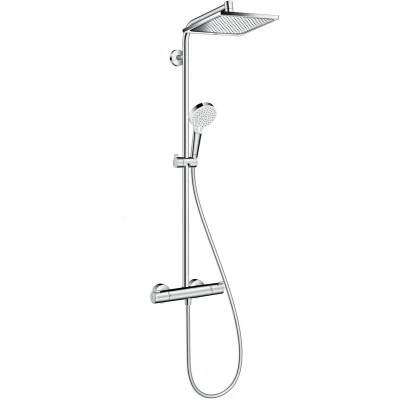 Afbeelding van Hansgrohe Crometta E showerpipe 240 1jet Green met thermostaat