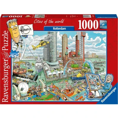 Afbeelding van Ravensburger puzzel Fleroux Rotterdam Legpuzzel 1000 stukjes