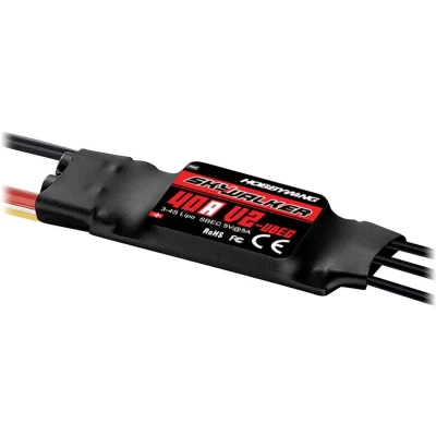 Afbeelding van Hobbywing Regelaar SkyWalker 40A 3 4s, 5A UBEC