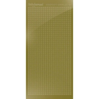 Afbeelding van Hobbydots sticker Sparkles 01 Mirror Gold