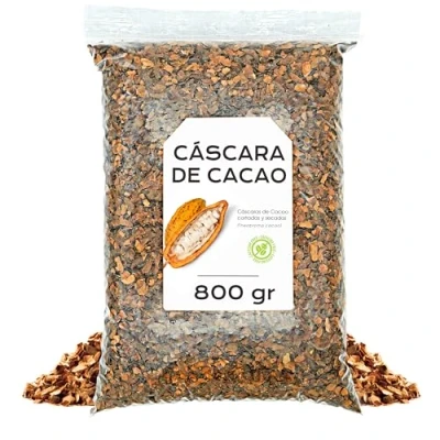 Afbeelding van Cacaokommen, 800 g, cacaothee, cacaokommen voor infusie, gezonde en natuurlijke eigenschappen, kruidenthee (800 g)