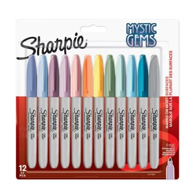 Image de Blister 12 Marqueurs Sharpie Fine Pastels