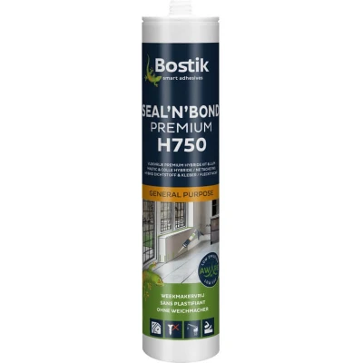 Afbeelding van Bostik H750 Premium Superfix lijmkit grijs