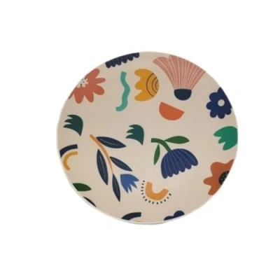 Afbeelding van Eetbord Versa Sunflower Polyethyleen RPET Ø 25 cm