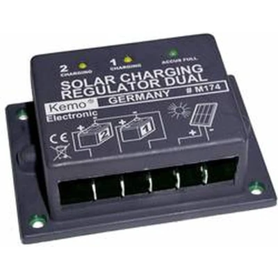Afbeelding van Kemo Dual M174 Laadregelaar voor zonne energie Serie 12 V 16 A