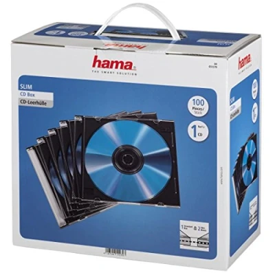 Afbeelding van Hama Jewel Case CD Hoesjes 100 stuks