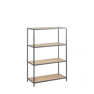 Afbeelding van Boekenrek Seaford 3 legplanken naturel 75966