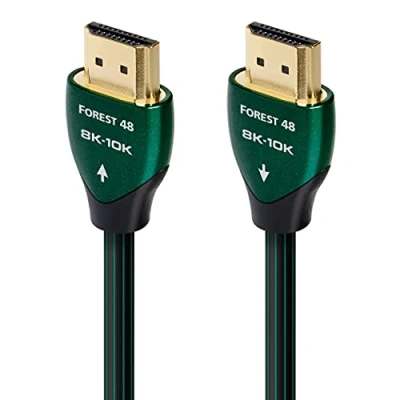 Image de Câble HDMI 48 Go/s 8K Audioquest Forest 60 cm Noir et vert