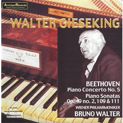 Afbeelding van Beethoven: Klavierkonzert No. 5, Klaviersonaten 20