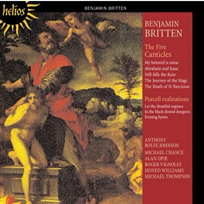 Afbeelding van Anthony Rolfe Johnson, Roger Vignoles, Michael Chance, Alan Opie The Five Canticles (CD)