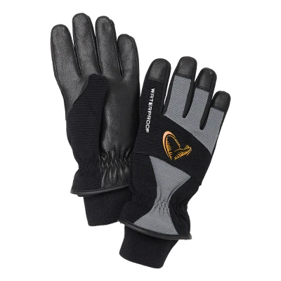 Image de Savage Gear Gant Thermo Pro Gris Noir Maat : Xlarge