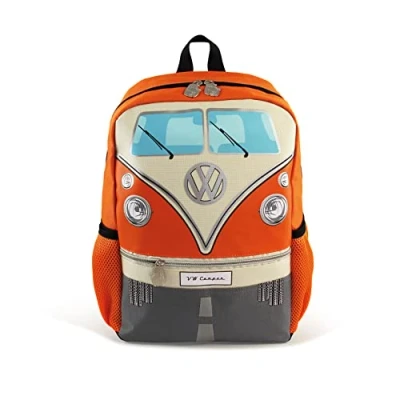 Afbeelding van Kinderrugzak Oranje VW Bus Klein
