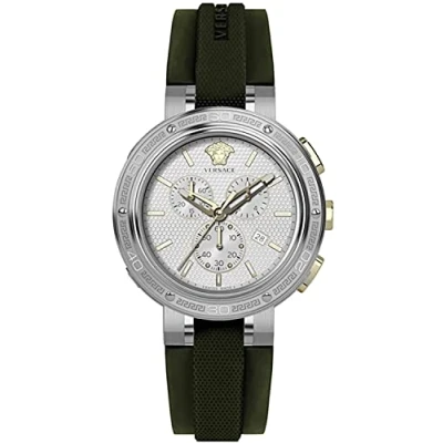 Afbeelding van Versace VE2H00121 horloge mannen Roestvrij Staal zilver