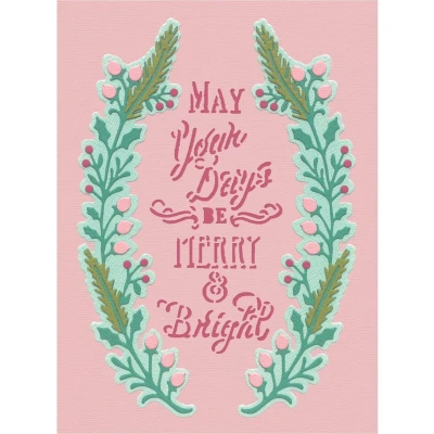 Afbeelding van Sizzix Thinlits Die Set Merry &amp; Bright Nr.2 12pcs