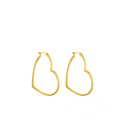 Afbeelding van Purelei BIG LOVE Oorbellen, Dames, Maat: One Size, Goldfarben