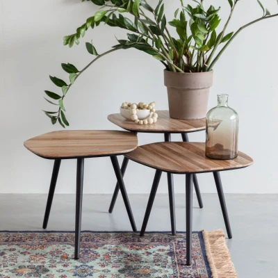 Afbeelding van Novi bijzettafelset (Set van 3)
