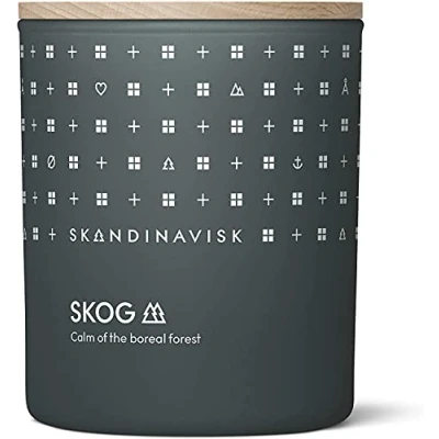 Afbeelding van Skandinavisk SKOG &#039;Forêt&#039; Mini Geurkaars. Geurnoten: Naalden en Dennenappels, Berkensap Lelietje van dalen. 65 g.